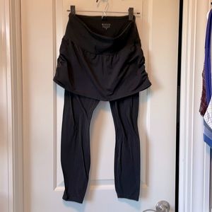 Athleta Elevation 2 in 1 Tights 7/8 length